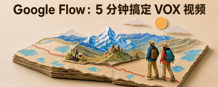 文章封面:Google Flow- 5分钟带你入门 Vox 风格视频