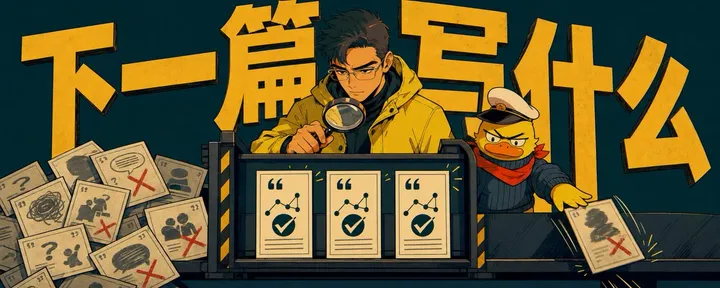 文章封面：选题方法全网最全使用指南：从入门到榨干