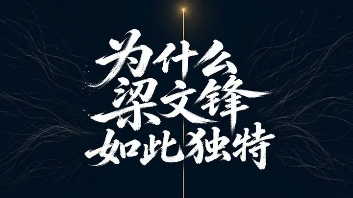 文章封面：为什么梁文锋如此独特
