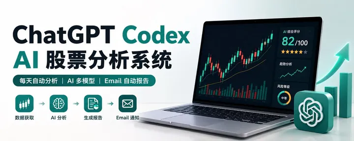 文章封面：使用Codex建立属于自己的AI股票分析系统
