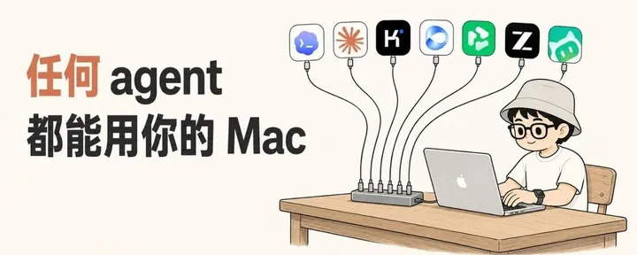 文章封面：正式开源huashu-mac-use，让任何agent获得接近GPT-6的Computer use能力！