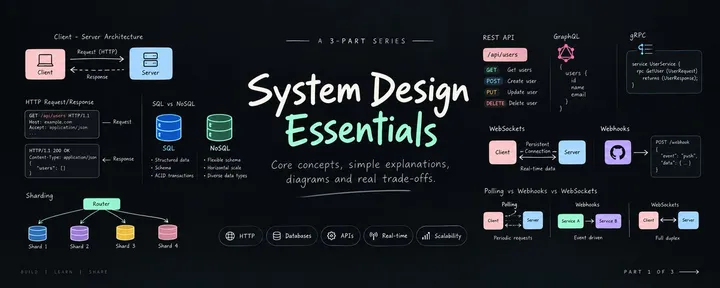 文章封面：System Design Essentials - 1