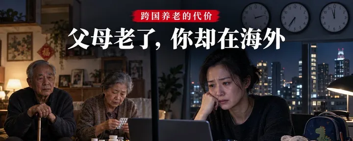 文章封面：父母老了，你却在海外怎么办？