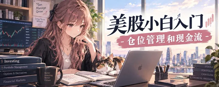 文章封面:美股小白入门 - 仓位管理和现金流