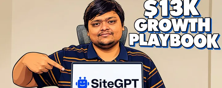 文章封面:怎么通过给 SiteGPT 做近 50 个免费小工具达到每月 1.3 万美元?