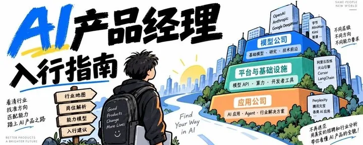 文章封面：看完 100 多份 JD，我找到了入行 AI 产品经理的最佳指南