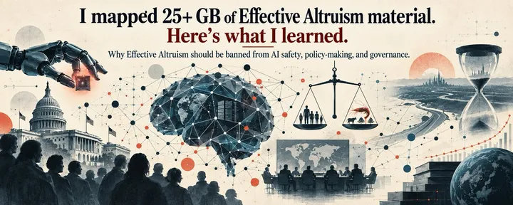 文章封面：I mapped 25+ GB of Effective Altruism material. Here's what I learned.
