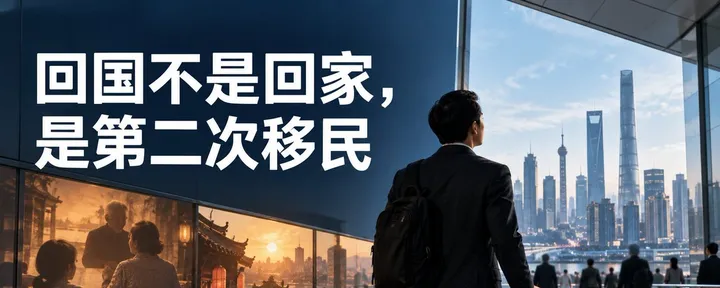文章封面：回国不是回家，是第二次移民