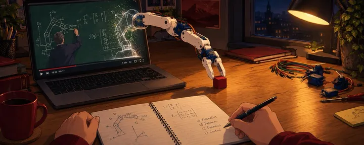 文章封面:Stanford's Robotics Degree, for Free: the 6-month path to Robot Learning Engineer (RESOURCES)