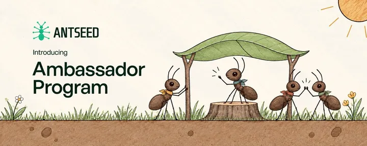 文章封面:Become an Antseed Ambassador
