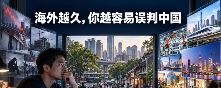 文章封面：海外越久，你越容易误判中国