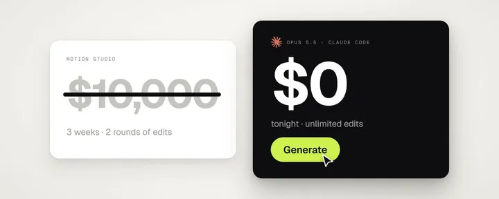 文章封面:How I Make $10K Launch Videos for $0 with Opus 5.5 (Full Course)