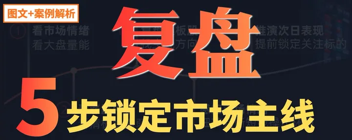文章封面：短线高手的高效复盘绝技，仅仅5步锁定次日方向