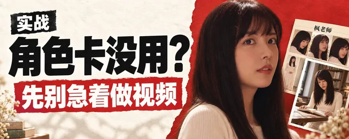 文章封面：【实战】用了角色卡还是漂移？手把手教你角色卡的正确用法