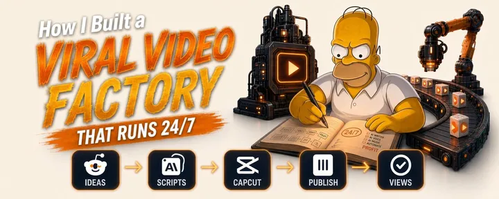 文章封面：How I Built a Viral Video Factory That Runs 24/7