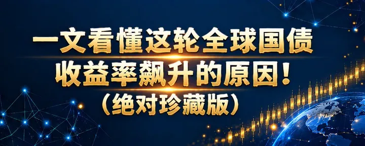 文章封面：一文看懂这轮全球国债收益率飙升的原因！（绝对珍藏版）