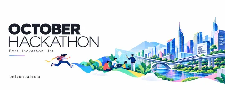 文章封面：LIST OF HACKATHON FOR OCTOBER.