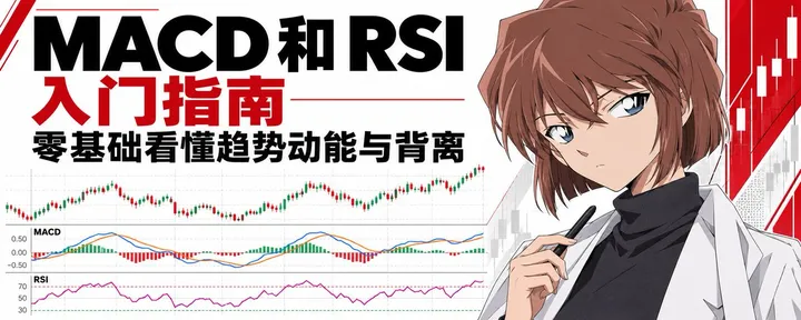 文章封面：MACD 和 RSI入门指南 ：零基础看懂趋势动能与背离 （建议收藏学习）