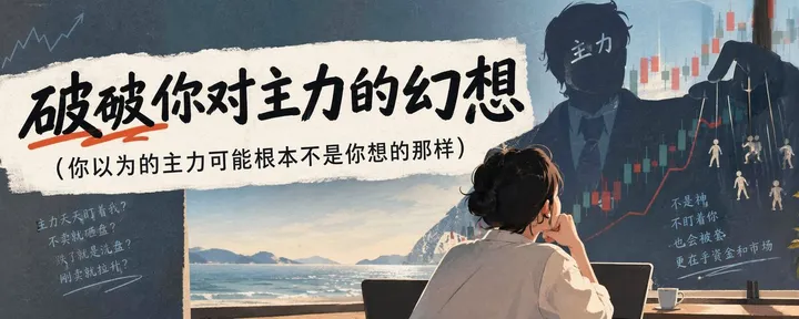 文章封面：破破你对主力的幻想