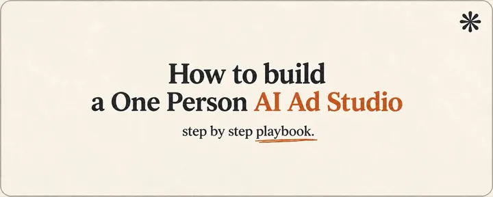 文章封面:How To Build A One-Person AI Video Studio