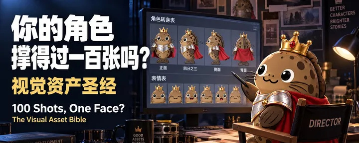 文章封面：你的角色撑得过一百张吗？视觉资产圣经七条纪律