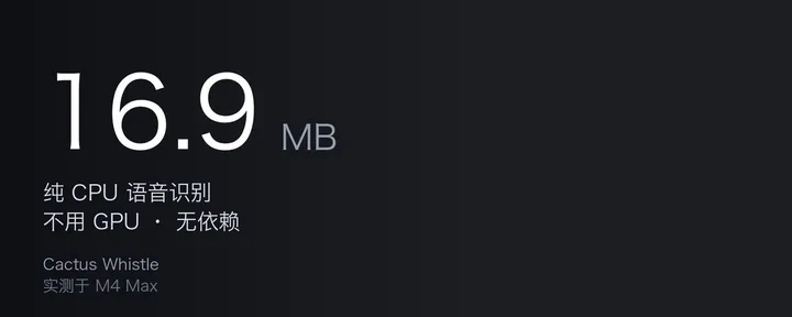 文章封面：16.9 MB 的语音识别，和它不认识的语言