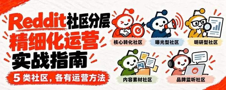 文章封面：Reddit 社区分层精细化运营实战指南