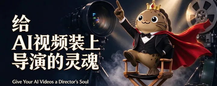 文章封面：一个很变态但有用的方法：给 AI 视频装上 "导演的灵魂"