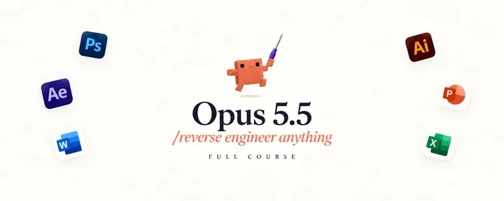 文章封面：How to Reverse Engineer Anything with Opus 5.5 ( Full-Course)