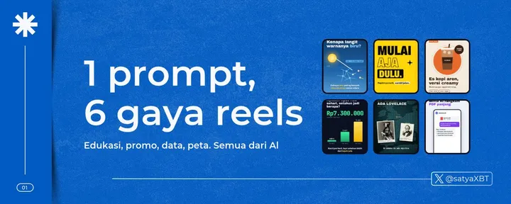 文章封面:Cara bikin reels motion graphic pake AI dari nol