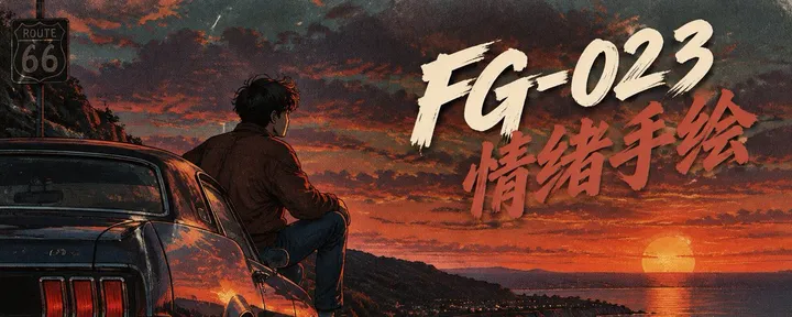 文章封面：手绘Skill新增复古赛璐璐情绪风格：FG-023