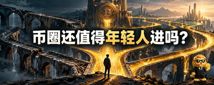 文章封面：《币圈还值得年轻人进吗？先看看钱还养不养人》