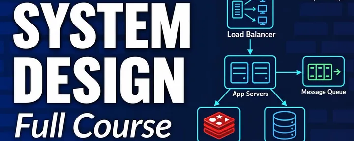 文章封面：This weekend learn Systems Design with this FREE 3-hour software architecture course + 2 free books!