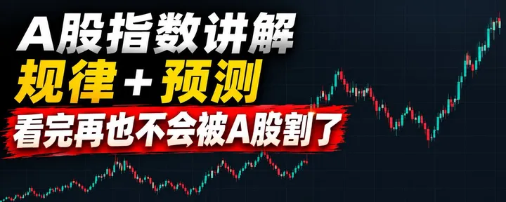 文章封面:A股指数讲解规律+预测,看完再也不会被A股割了