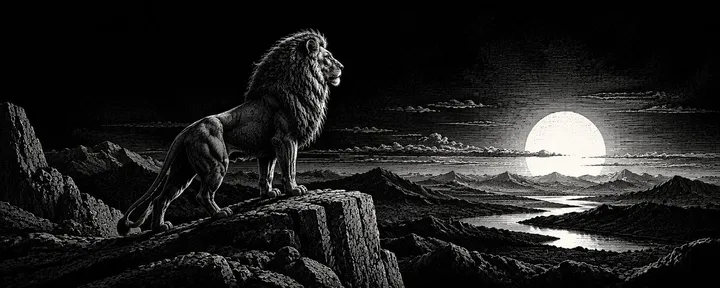 文章封面：Work Like a Lion. It'll Change Your Life