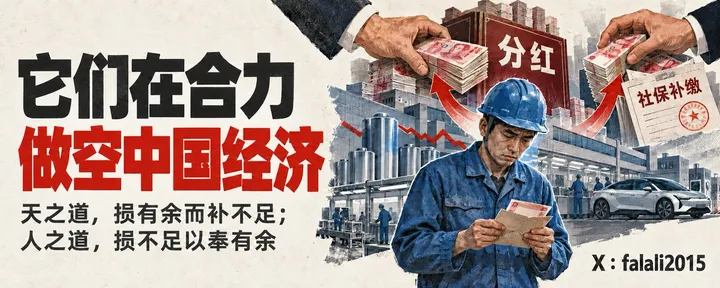 文章封面：它们在合力做空中国经济