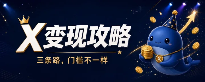 文章封面：X变现终极完整攻略，小白都能看得懂