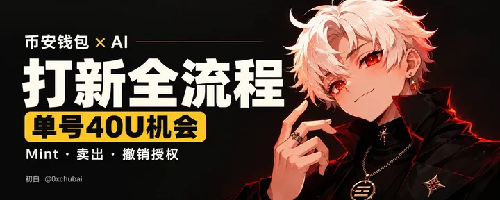 文章封面：币安钱包＋AI打新，傻瓜式教程