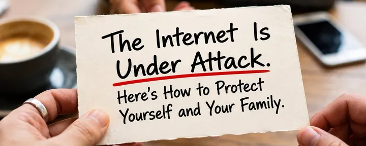文章封面:The Internet Is Under Attack. Here's How to Protect Yourself and Your Family.