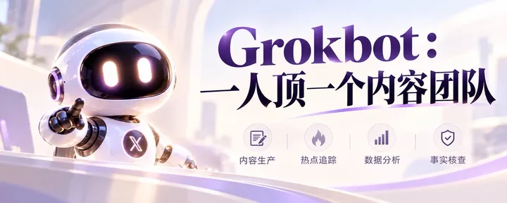 文章封面:Grok Bot 当你的内容总监(完整指南)