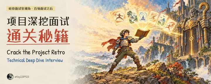 文章封面：2026面试指南：百场面试后，站在硅谷大厂面试官视角，AI 时代如何功利通过面试技术轮，拿到 Offer