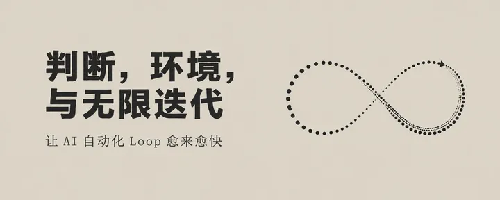 文章封面：判断，环境，与无限迭代