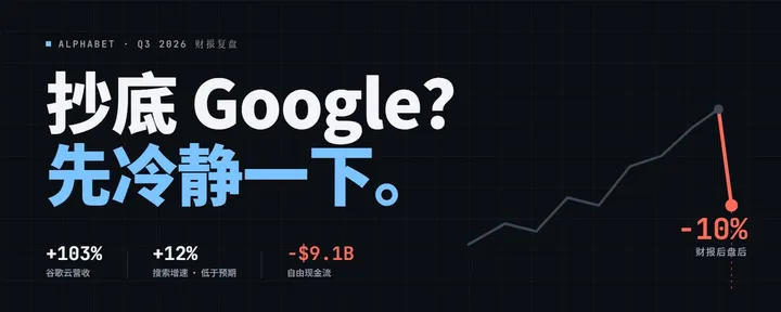 文章封面：抄底 Google？先冷静一下